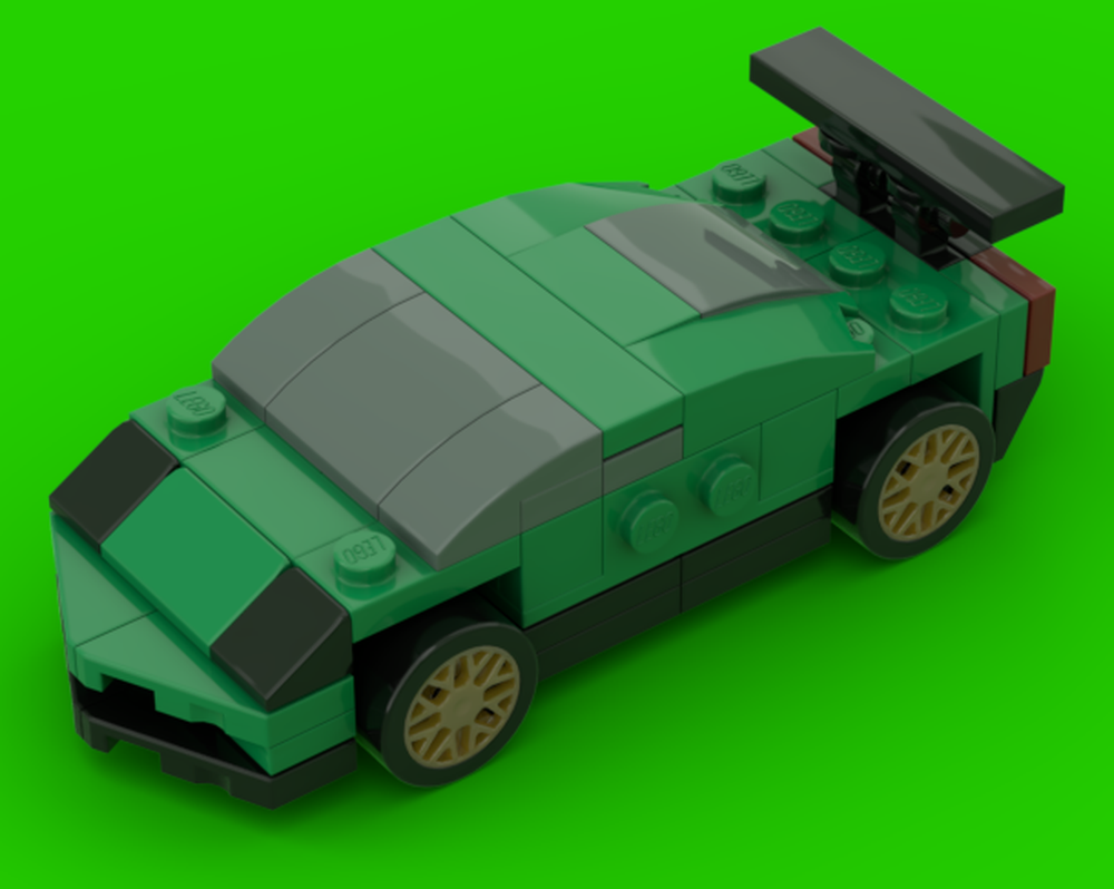 Lego Unspeakable's lamborghini Huracan
