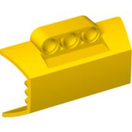 Lego Technic Engine Block Half / Side Intake Panel / Yellow