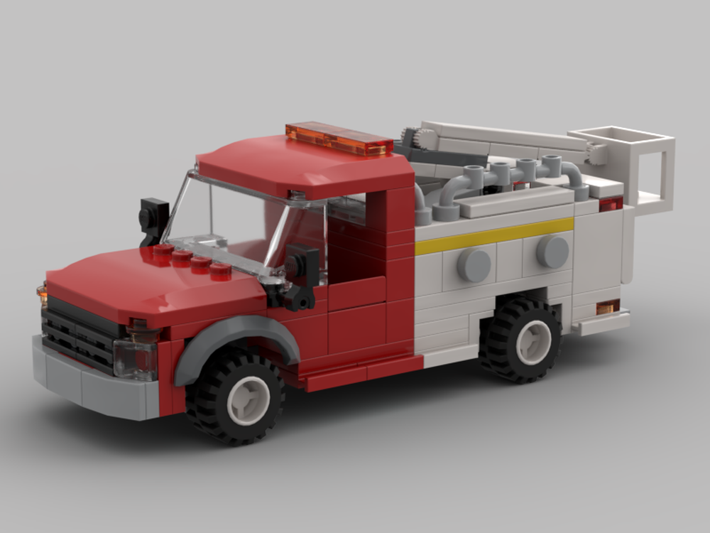 Lego Utility Service Truck