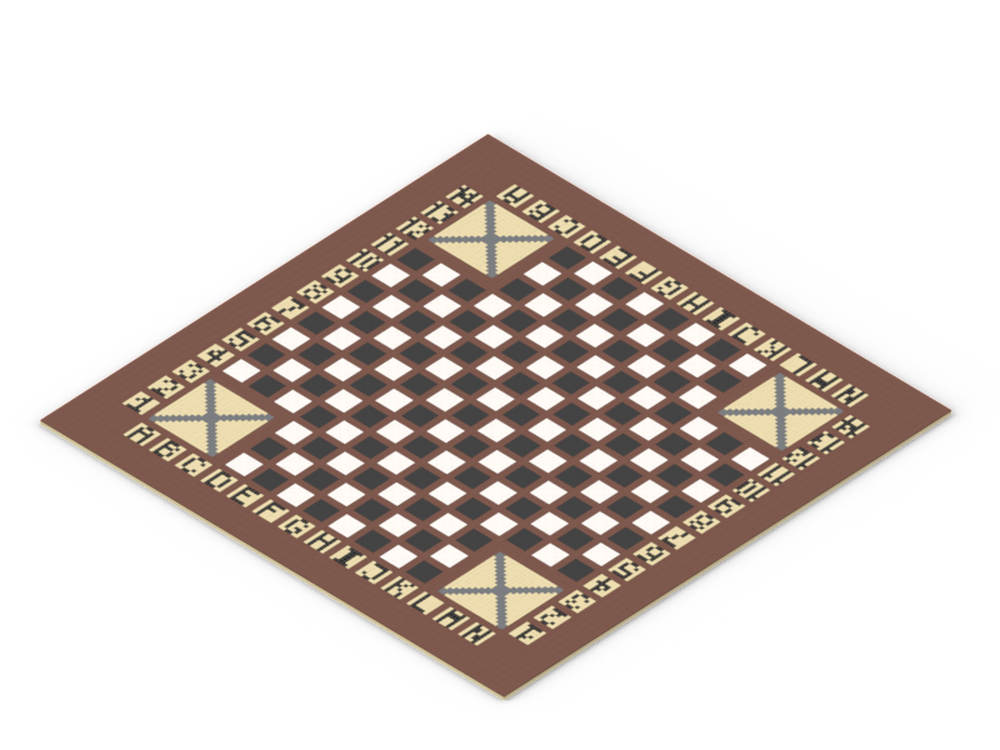 Lego 4 Players Chess - Board