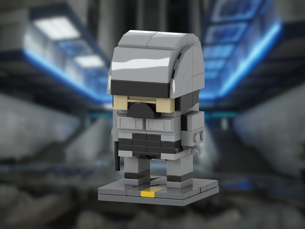 Lego Robocop Brickhead