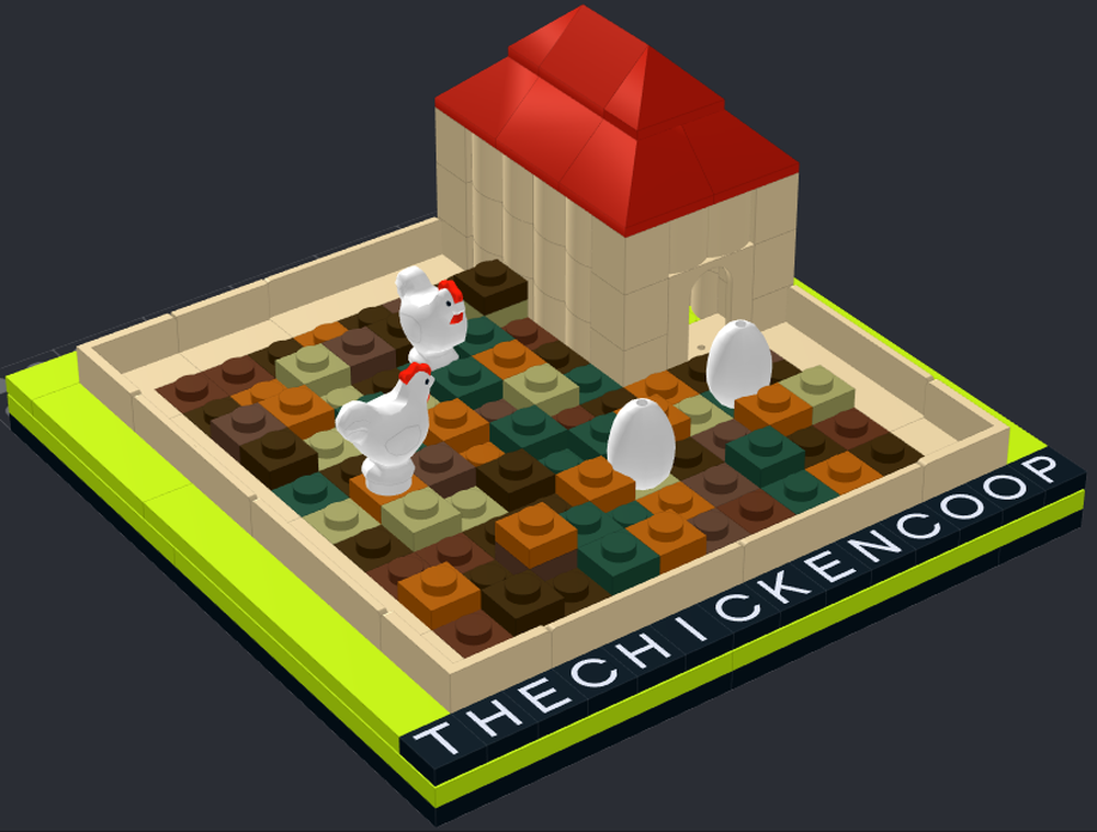 Lego The Chicken Coop