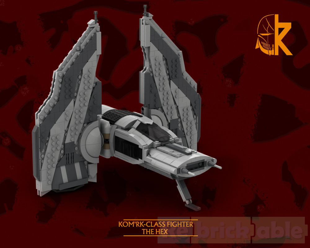 Lego Kom'rk-Class Fighter - The Hex