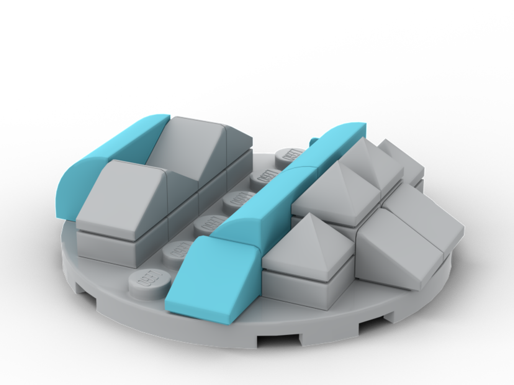 Lego UAE Pavilion ( scale 1/800)