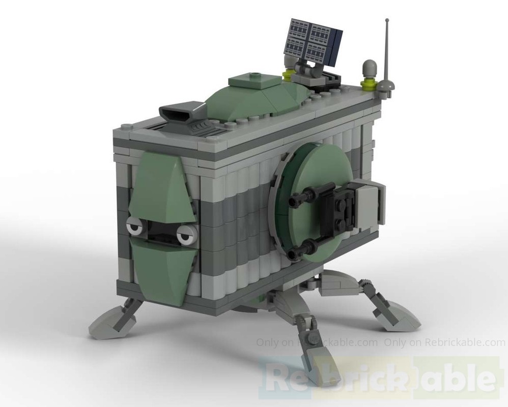Lego Hammond's Container Mech Base