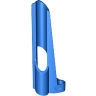 Lego Technic Panel Fairing # 7 Small Long, Large Hole, Side A / Blue