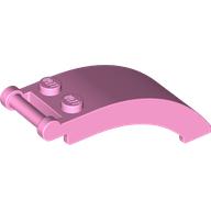 Lego Windscreen 6 x 2 x 2 with Handle / Bright Pink