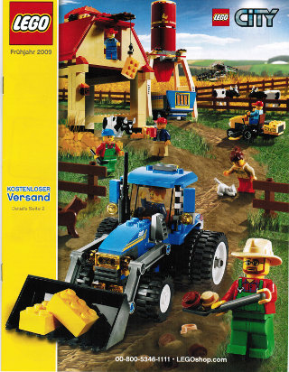 Lego 2009 Shop at Home - Spring German (Farm cover)