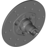 Lego Brake Disc with CV Ball Joint / Dark Bluish Gray