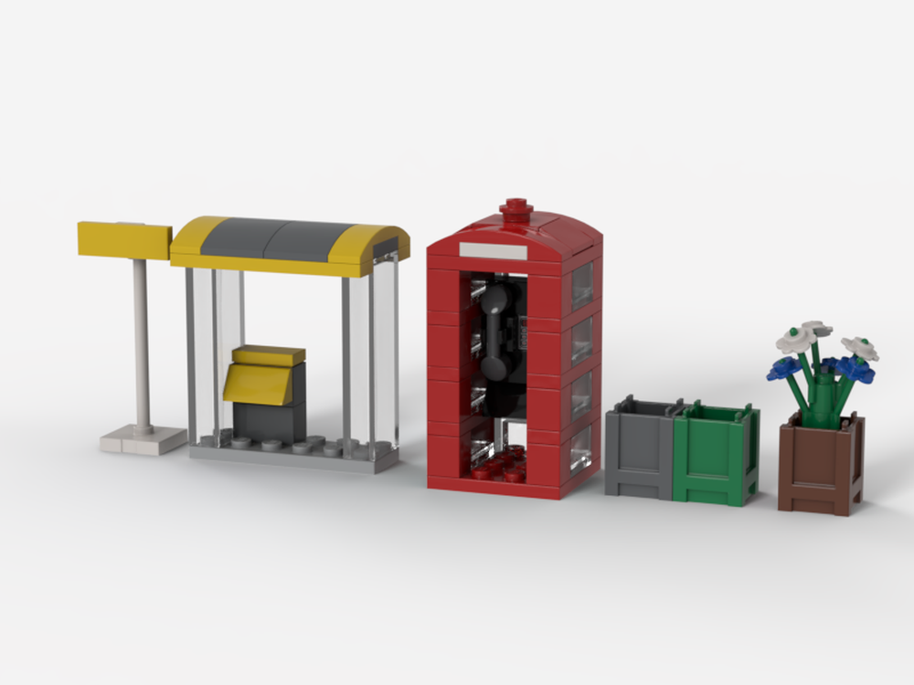 Lego Modular City Accessories
