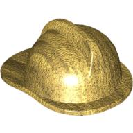Lego Helmet Fire / Metallic Gold