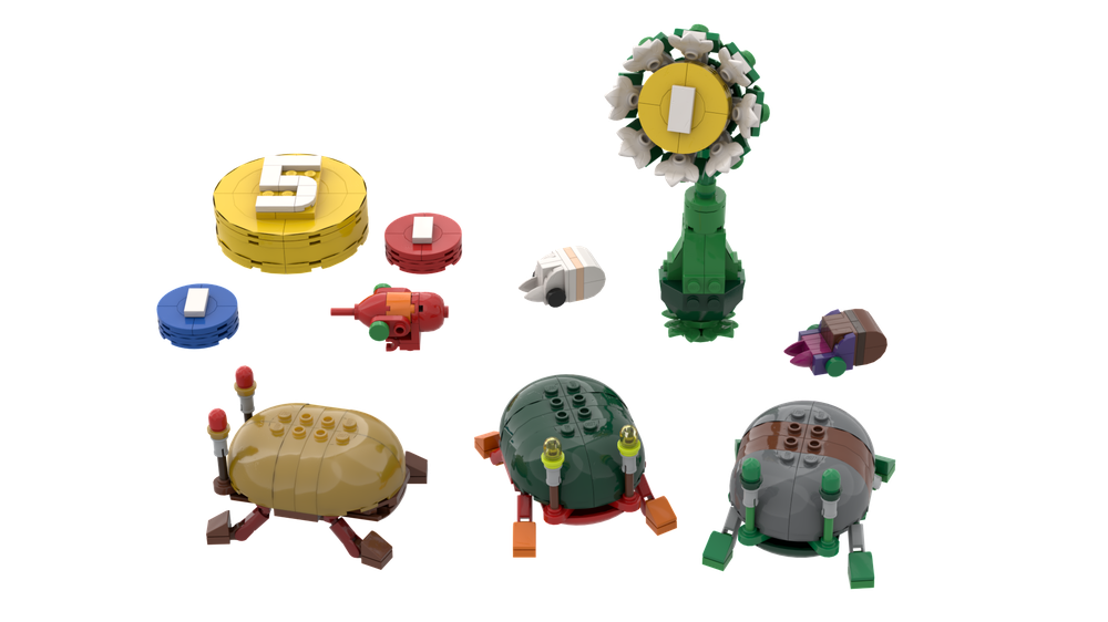 Lego Pikmin 4 - Bugs and Pellets