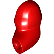 Lego Bigfig Arm, Left [Plain] / Red