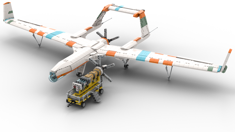 Lego Cyberpunk Agricultural Glider