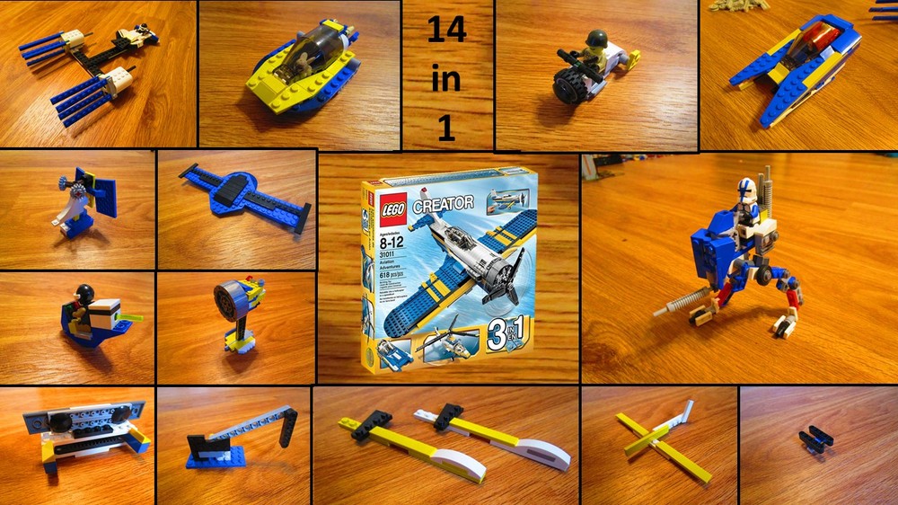 Lego 31011 alt. 14 in 1