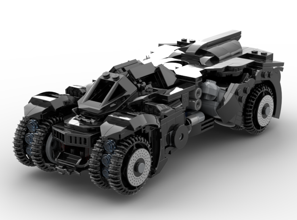 Lego Arkham knight's batmobile openable
