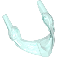 Lego Headwear Accessory Visor (Nexo Knights) / Trans-Light Blue