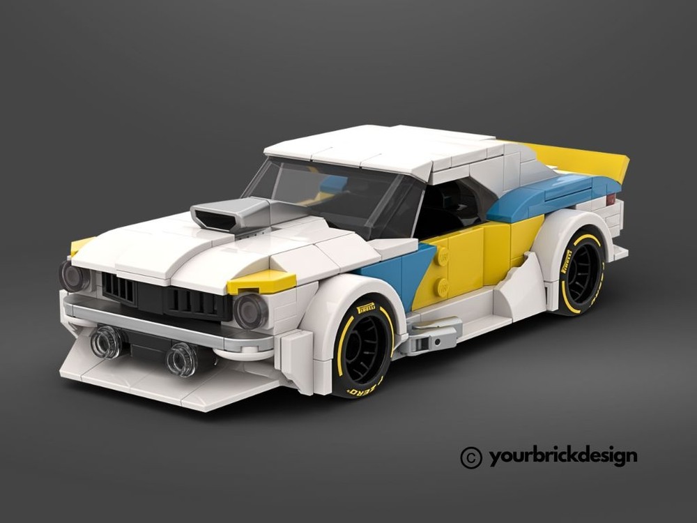 Lego 69' Chevy Camaro Custom Widebody