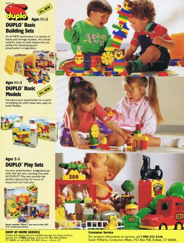 Lego 1991 Mini Duplo (832717-US)