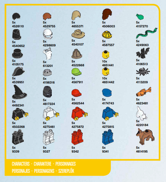 Lego StoryStarter Character Replacement Pack