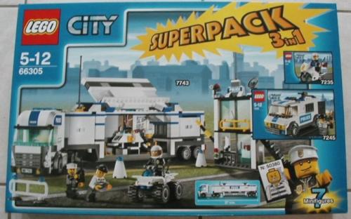 Lego City Super Pack 3 in 1
