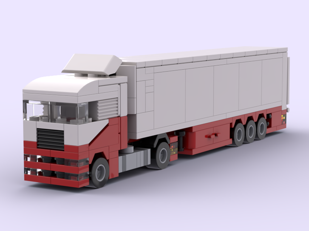 Lego MAN with Refrigerated Trailer