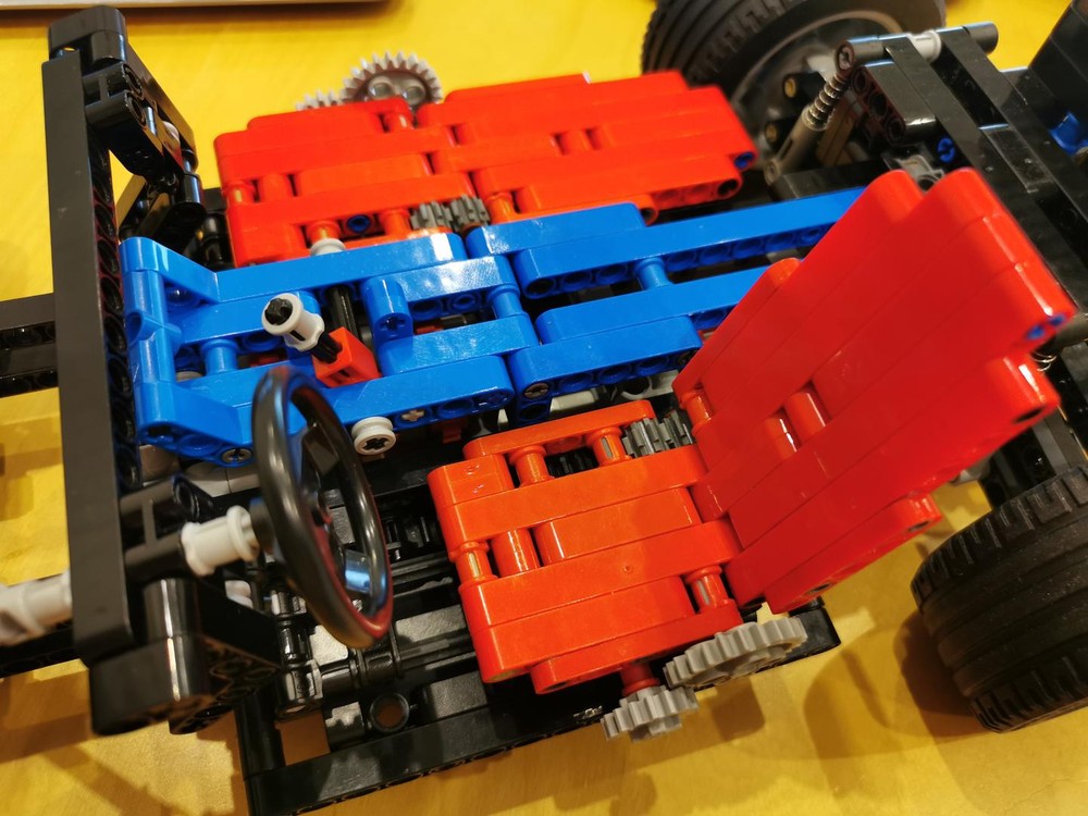 Lego 8860 revival seat update