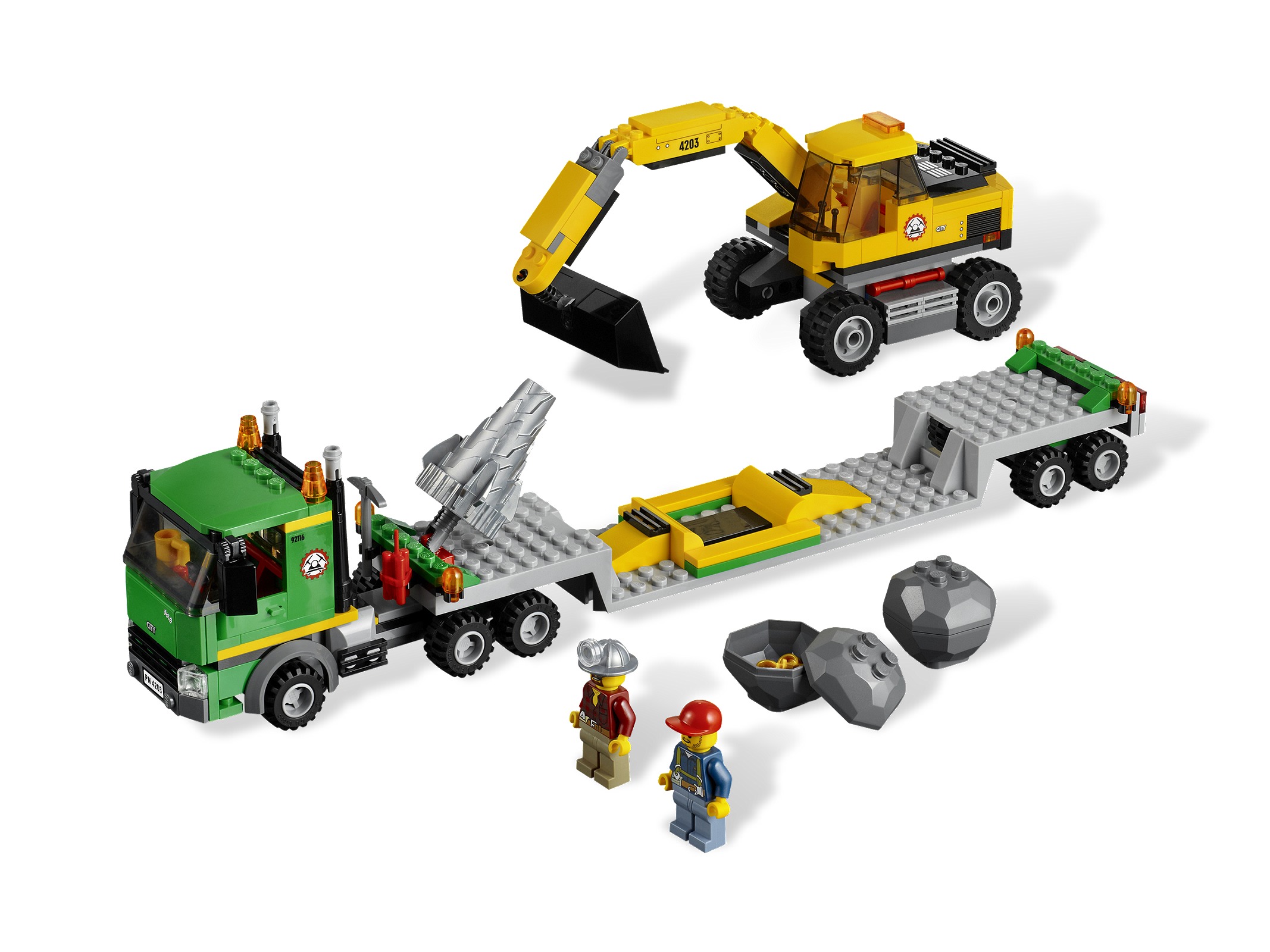 Lego Excavator Transport