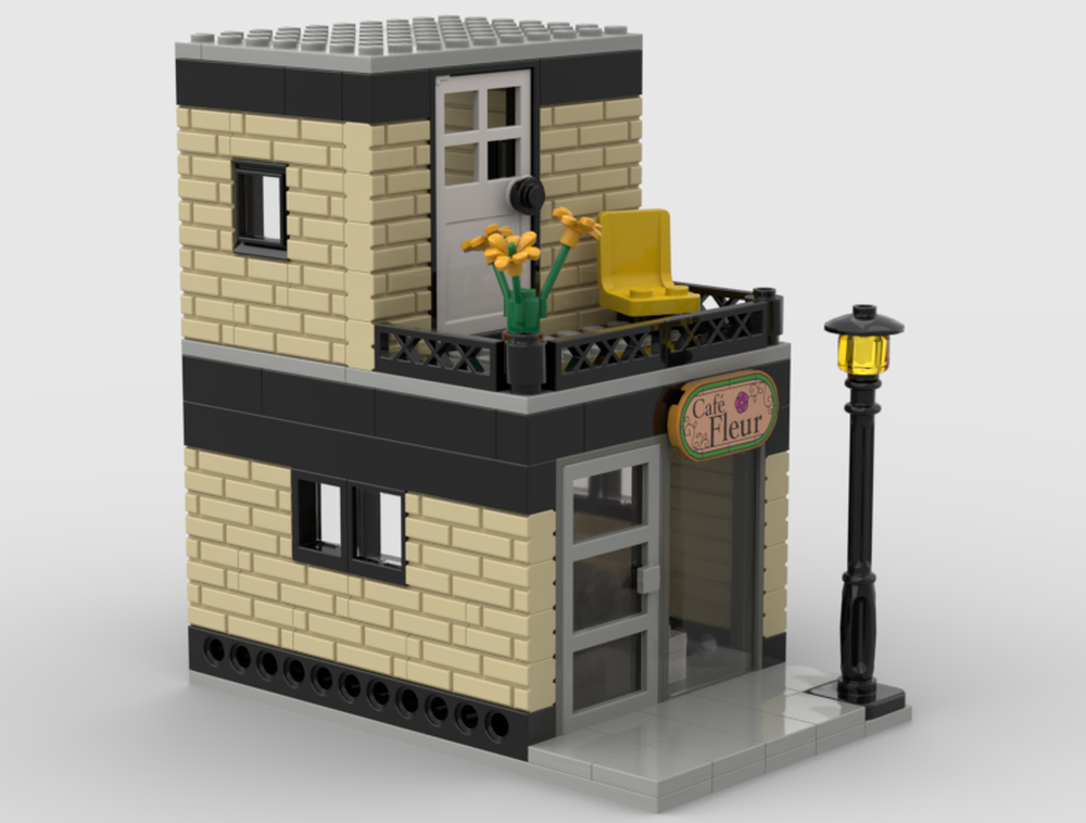 Lego Modular Cafe