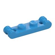 Lego Plate Special 1 x 2 with Handles on Ends / Dark Azure