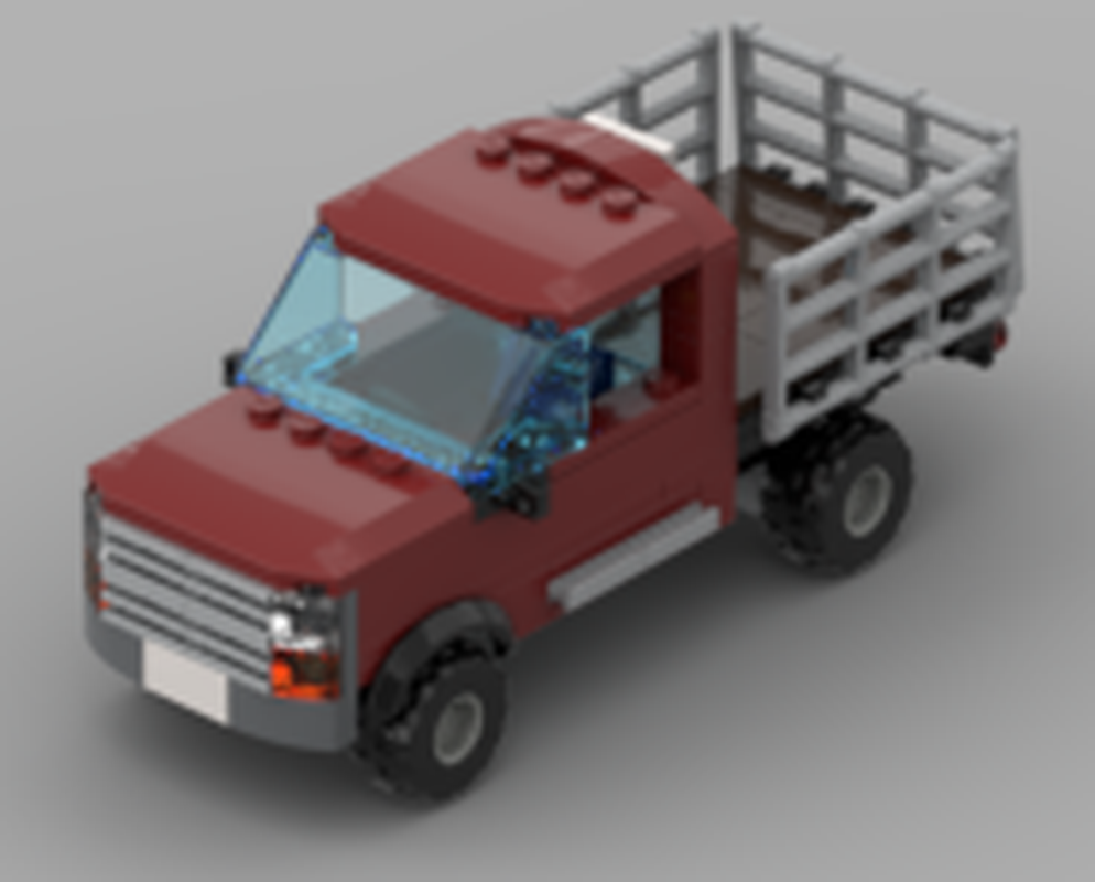 Lego Logging Pickup Truck