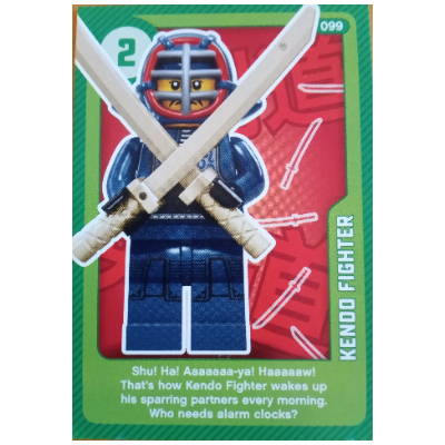 Lego Trading Card, Create the World Living Amazingly - Keno Fighter / [No Color/Any Color]