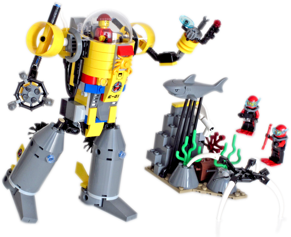 Lego 60092 Deep Sea Research mech