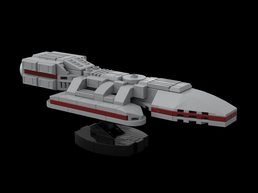 Lego Battlestar Galactica Desk Model