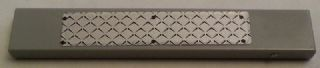 Lego Tile 1 x 6 with Silver Tread Plate and 6 Rivets Pattern - Center Placement (Sticker) - Set 7992 / Light Bluish Gray