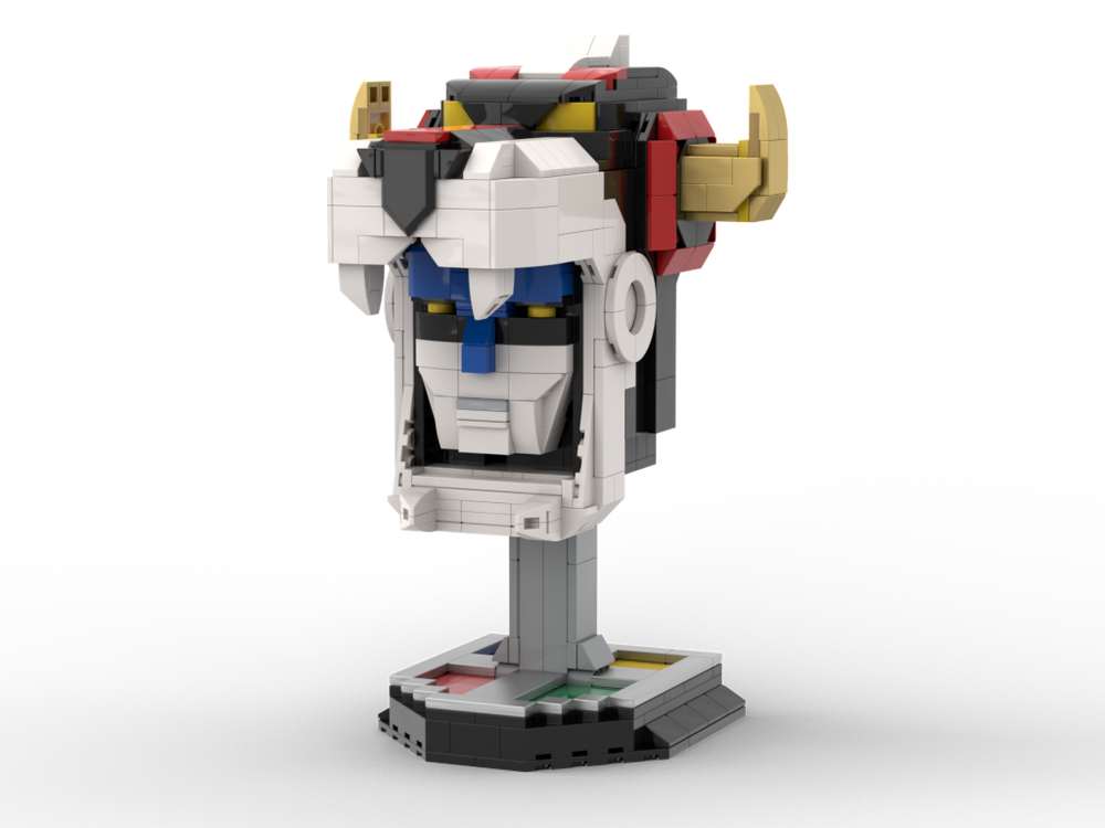 Lego Voltron Head - Lego Helmet Style
