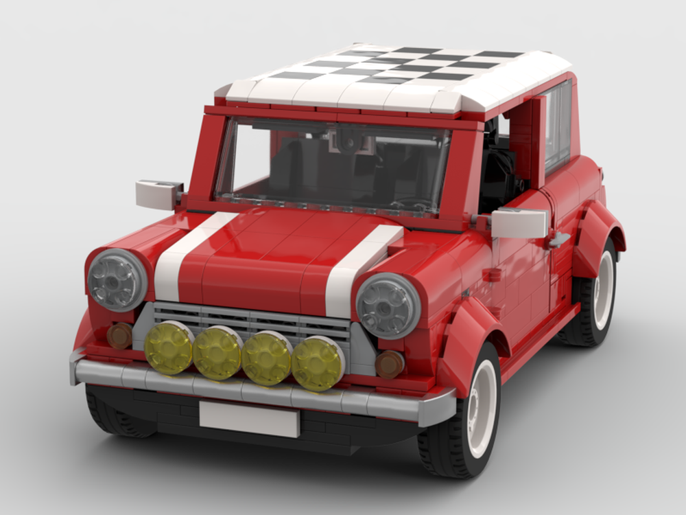 Lego Mini Cooper Rally MOD