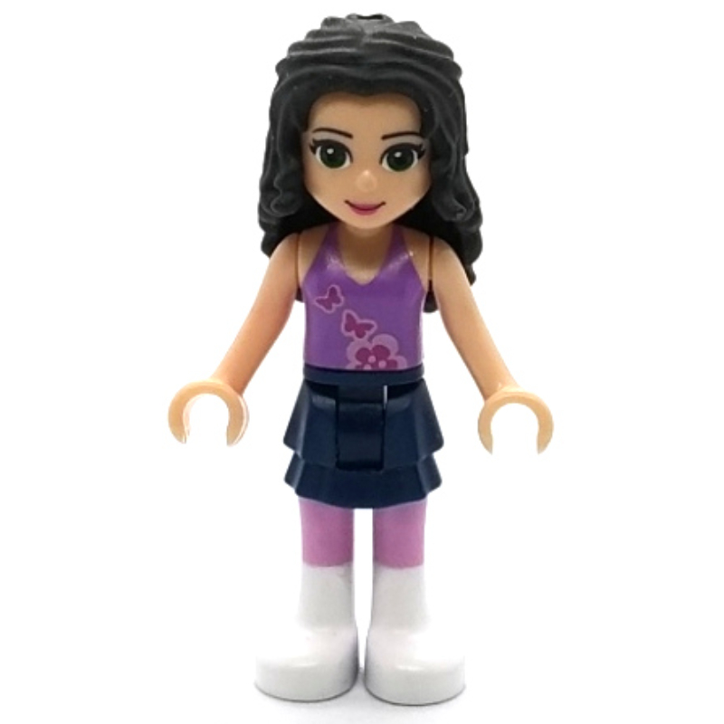 Lego Emma - Lavender Top, Dark Blue Skirt