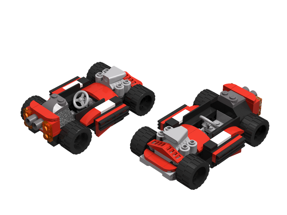 Lego 31100 Second Hot Rod (alternate build)