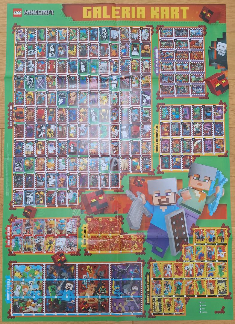 Lego Minecraft Trading Cards Series 3: On Fire - Card Gallery Poster