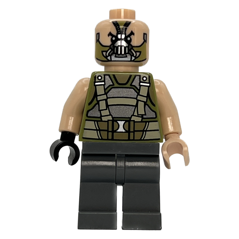 Lego Bane, Light Nougat Head (Dark Knight Trilogy)