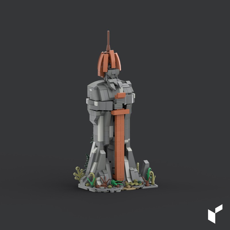 Lego Guard statue