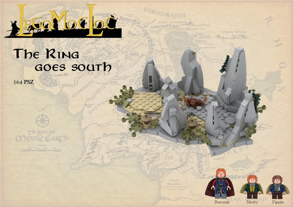 Lego The Ring goes south