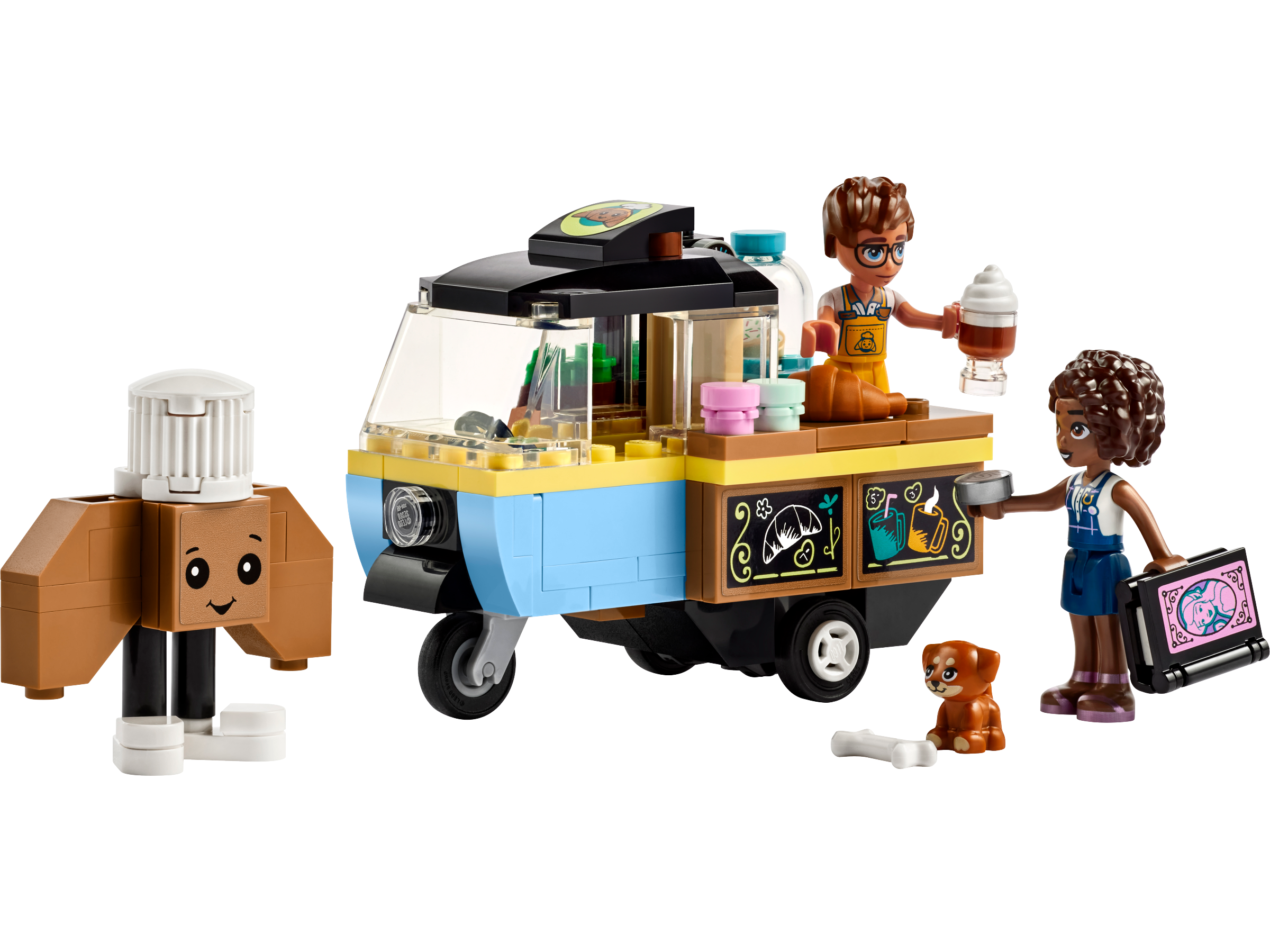 Lego Mobile Bakery Food Cart