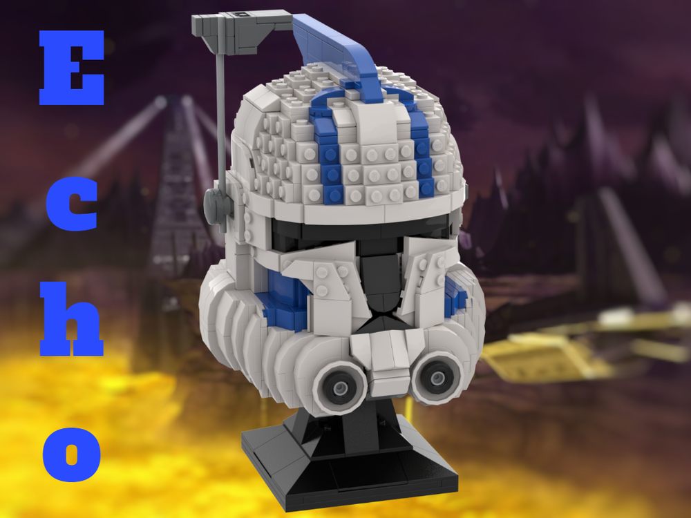 Lego ARC Trooper Echo Helmet
