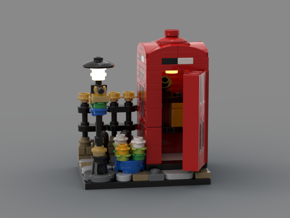 Lego Mini lego telephone box (21347)