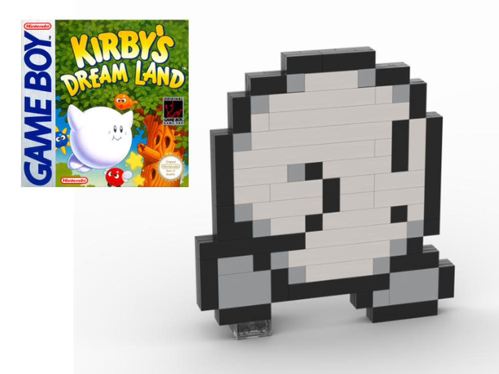 Lego Kirby's Dream Land Game Boy Sprite