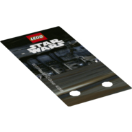 Lego Display Card, Set 40268 / White