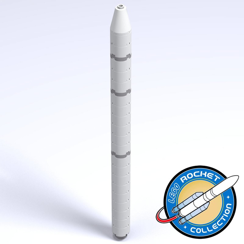 Lego Minotaur IV - 1:110 (like Saturn V Scale)