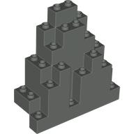 Lego Rock Panel Triangular 3 x 8 x 7 / Dark Gray